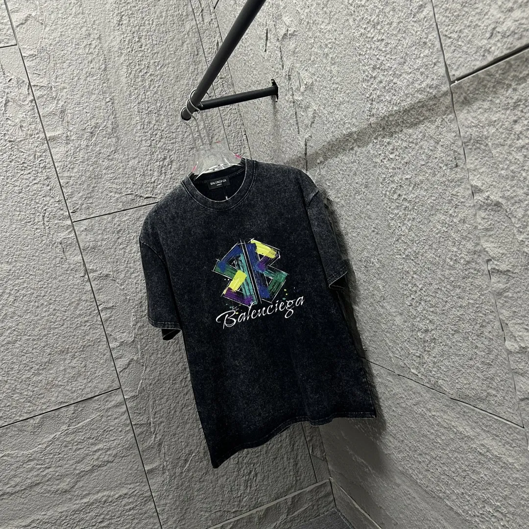 BAL* *2025 New Arrival Retro logo B T Same Style ： Size：S M L XL XXL